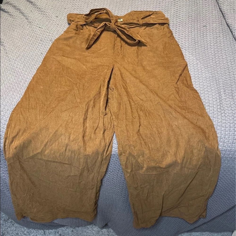 American Eagle Corduroy Wide Leg Pants